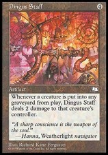 Dingus Staff ~ Weatherlight [