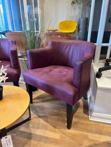 Leather armchair - leather,