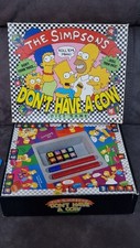 VINTAGE 1990 Simpsons Don't Have A Cow Dice Game Milton Bradley COMPLETE