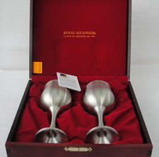 ROYAL SELANGOR Pewter 2 Wine