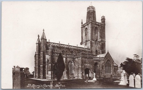 Rppc vintage postcard marys - rppc,