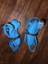 2 Nintendo Wii Nunchuck Blue