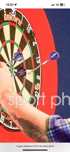 Gary anderson game used - anderson, 2015
