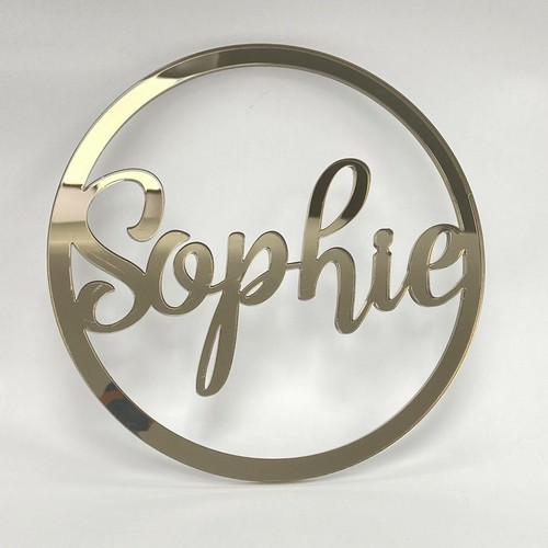 Personalised name text hoop - personalised,