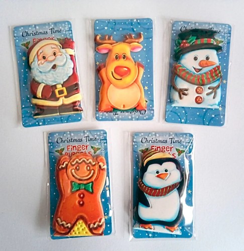 Christmas finger puppets - christmas,