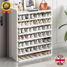 Large Wooden Shoe Rack 5-8