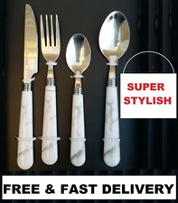 Marble Effect Handle Stainless