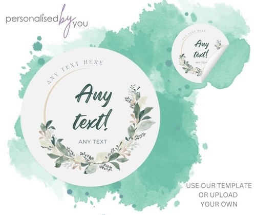 Personalised custom round - personalised,