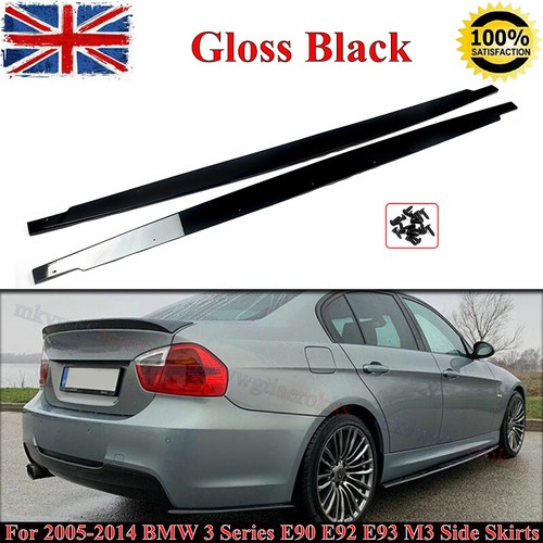 2pcs side skirts extension - 2pcs,