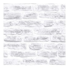 Superfresco Easy Wallpaper White Brick Wall 3D Effect