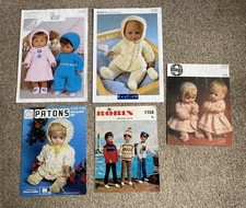Knitting Patterns For Dolls of Various Sizes