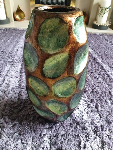 Large pottery blue and - large,