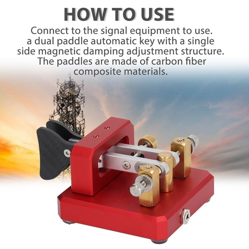Morse code key - double, paddle