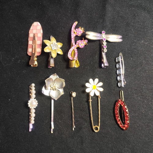 Lot decorative hair - 10,