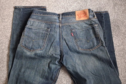 Men levi 504 new blue - new, stone