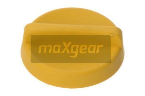 Oil filler neck cap yellow - , for