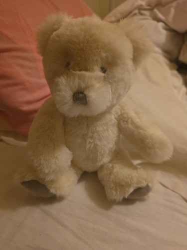 Mamas papas white teddy - white, bear