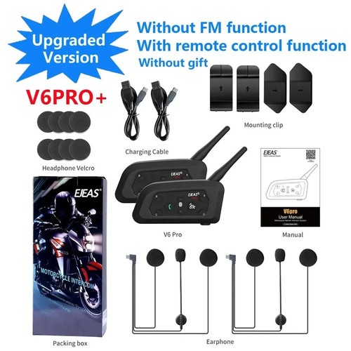 Pro motorcycle intercom - 2x,