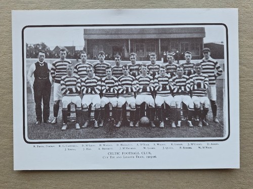 Celtic memorabilia 1905 - -, 1905-06
