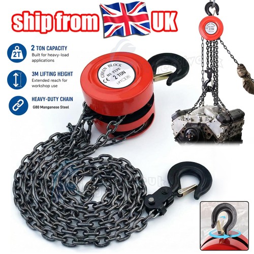 Manual chain hoist block and - chain,