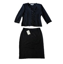 NWT ST. JOHN Evening Black