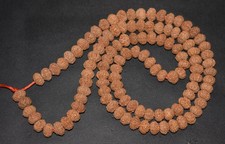 9 Mukhi Rudraksha Mala natural