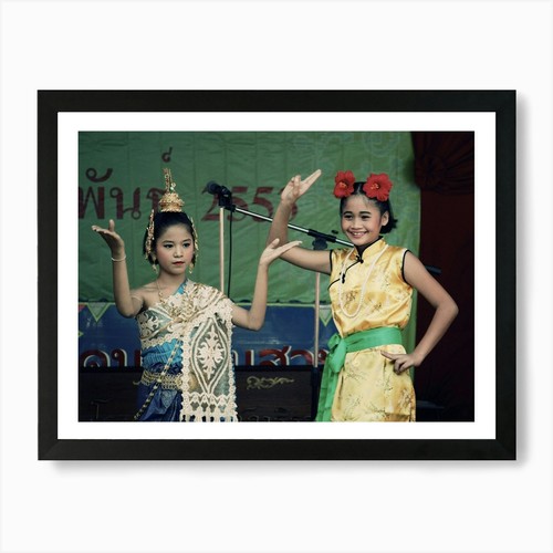 Young thai traditional dancers - young,