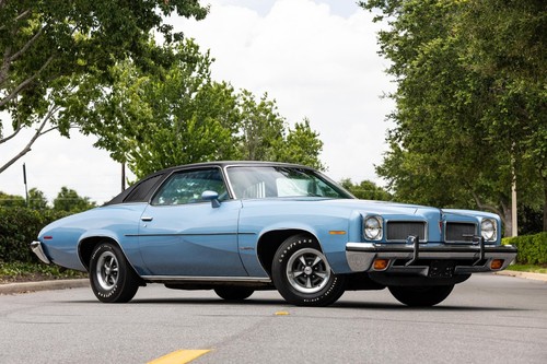 1973 pontiac lemans - lemans, blue