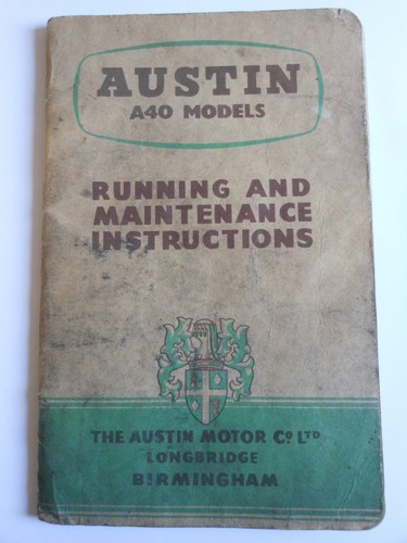 Austin a40 models running - models, &