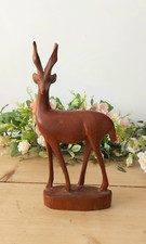 Vintage Wooden Antelope