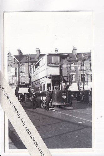 London transport tram no - -,