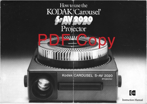 User manual for kodak carousel - user,