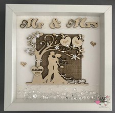 Personalised Wedding 3D Box