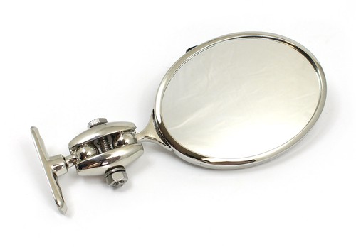 Vintage nickel plated oval - plated,