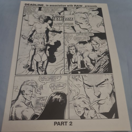 Comic raw magazine - a3,