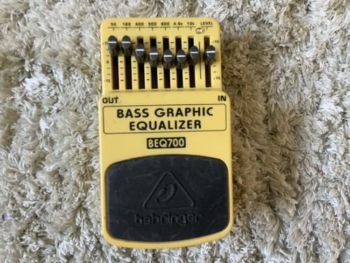 Behringer beq700 bass graphic - behringer,
