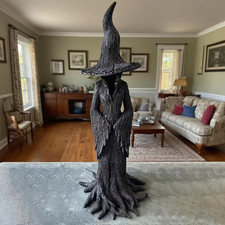Witch Statue Resin Craft