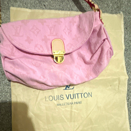 Louis vuitton denim pleaty - denim,