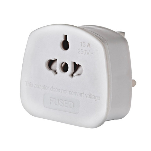 Visitor travel adaptor - uk,
