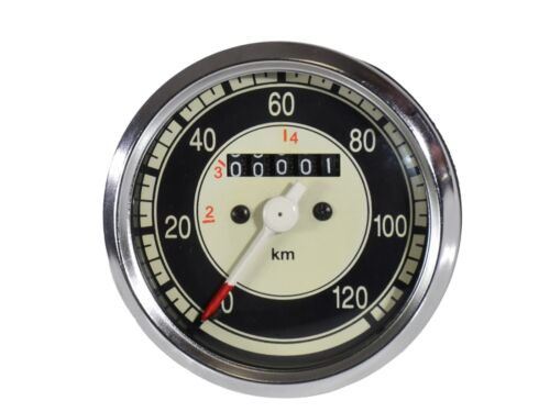 Speedometer around 120 - , km/h