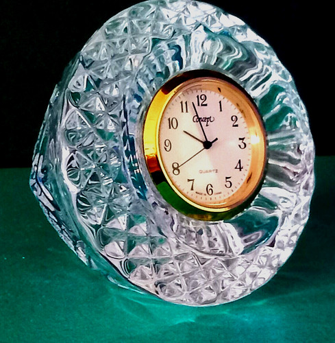 Concept clock quartz glass - concept,