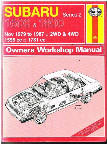 Subaru 1600 1800 saloon - subaru,