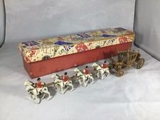 Queen Elizabeth II 1953 Coronation Coach Model By Crescent England