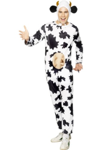 Adult size cow costume - adult,