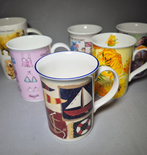 Vintage mugs job lot boat - vintage,