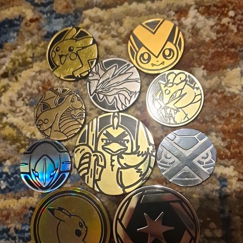 Pokémon tcg flip coins lot - flip,