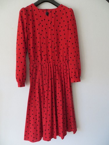 Vintage 1980 spotted tea - vintage,
