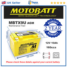 Motorcycle Battery for Honda