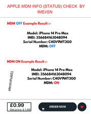 Apple MDM Status Check For MacBook,IMac,iPhone, iPad, iWatch (ON/OFF) BY IMEI/SN