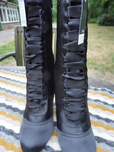 Next black satin - , fabric